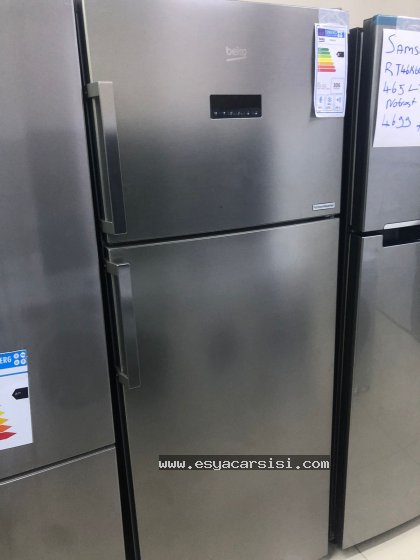 gri siemens dijital buzdolabı